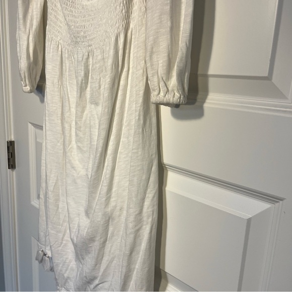 NEW Lilly Pulitzer Womens White Trina Beach Off the Shoulder Shift Dress Small - Picture 5 of 10